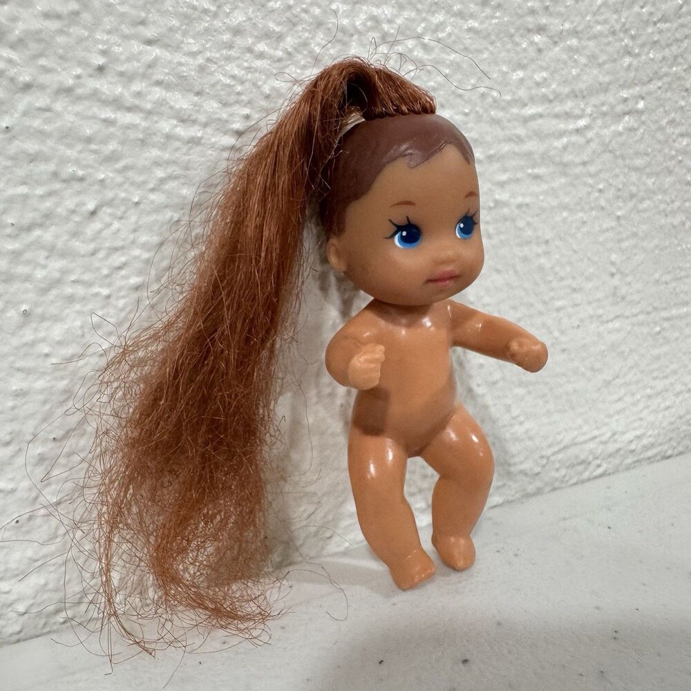 Vintage Barbie Krissy Baby Doll Red Hair Nude Mattel 1990s Skipper